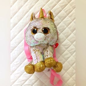 TY Adorable Unicorn Backpack